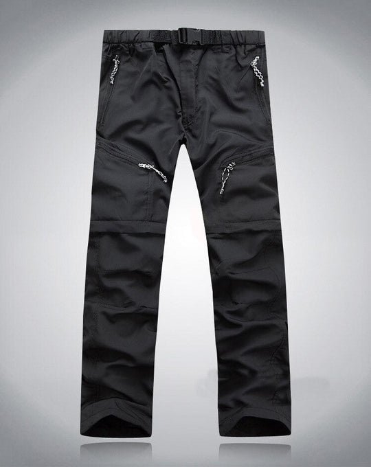 Men’s Convertible Hiking Pants – Lightweight Zip-Off Trousers to Shorts