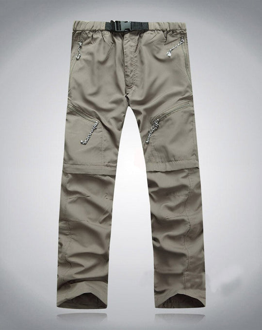 Men’s Convertible Hiking Pants – Lightweight Zip-Off Trousers to Shorts