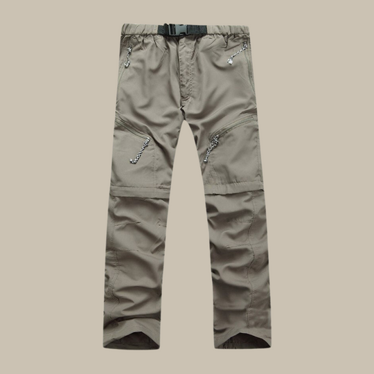 Men’s Convertible Hiking Pants – Lightweight Zip-Off Trousers to Shorts