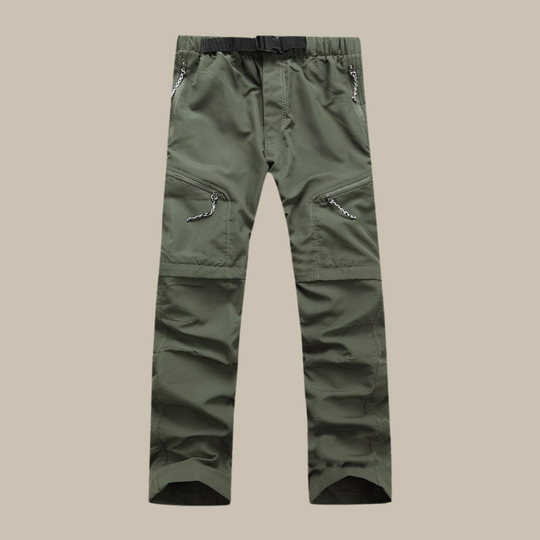 Men’s Convertible Hiking Pants – Lightweight Zip-Off Trousers to Shorts