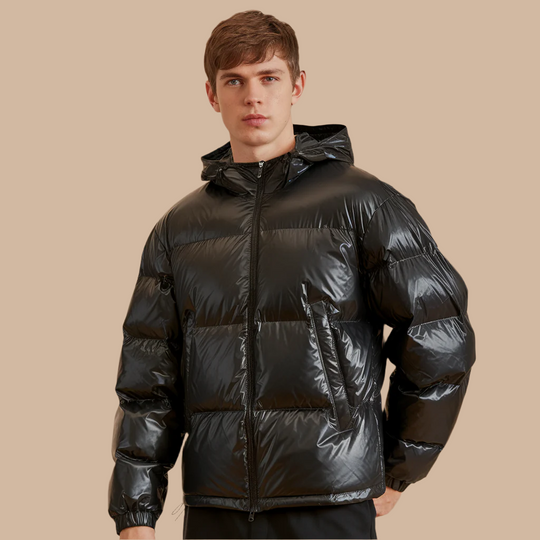 Men’s Insulated Puffer Jacket – Lightweight Weather-Resistant Winter Coat