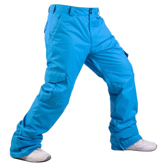 Men’s Insulated Ski Pants – Breathable Loose-Fit Winter Trousers