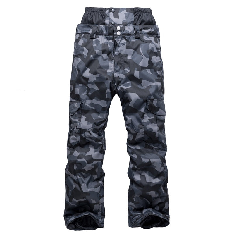 Men’s Insulated Ski Pants – Breathable Loose-Fit Winter Trousers