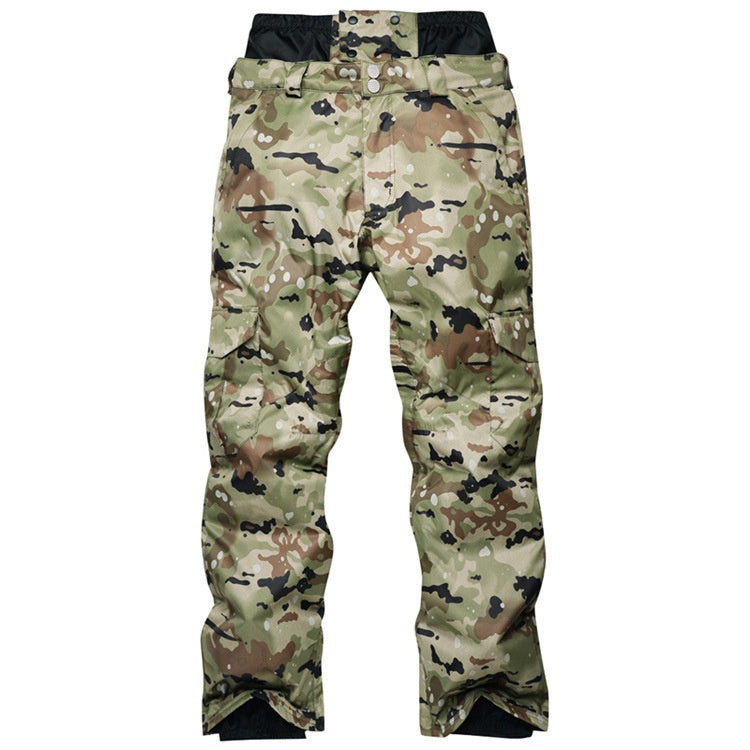 Men’s Insulated Ski Pants – Breathable Loose-Fit Winter Trousers