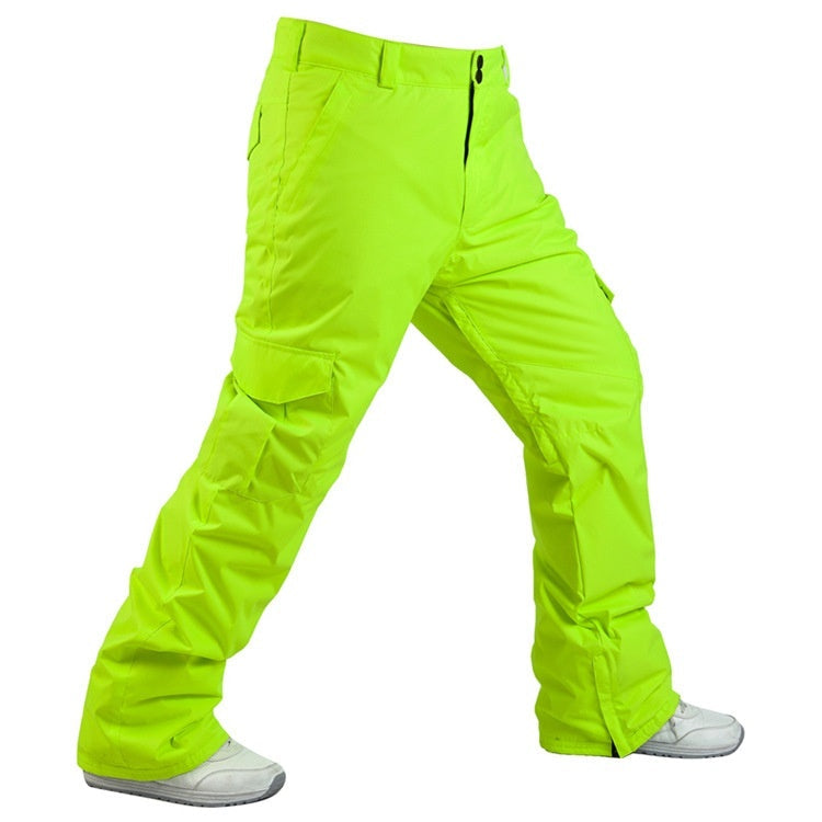 Men’s Insulated Ski Pants – Breathable Loose-Fit Winter Trousers
