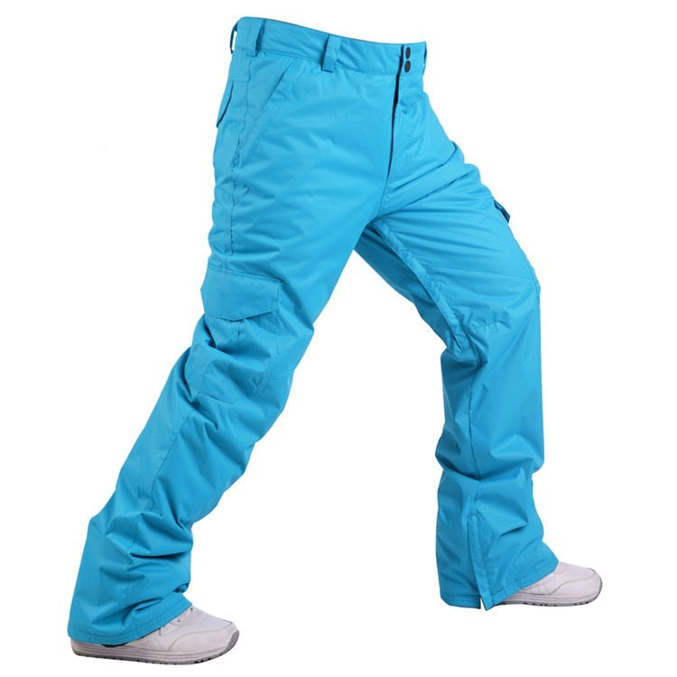 Men’s Insulated Ski Pants – Breathable Loose-Fit Winter Trousers