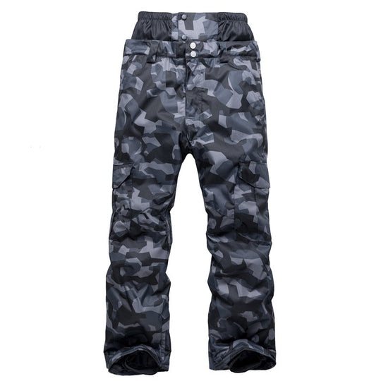 Men’s Insulated Ski Pants – Breathable Loose-Fit Winter Trousers