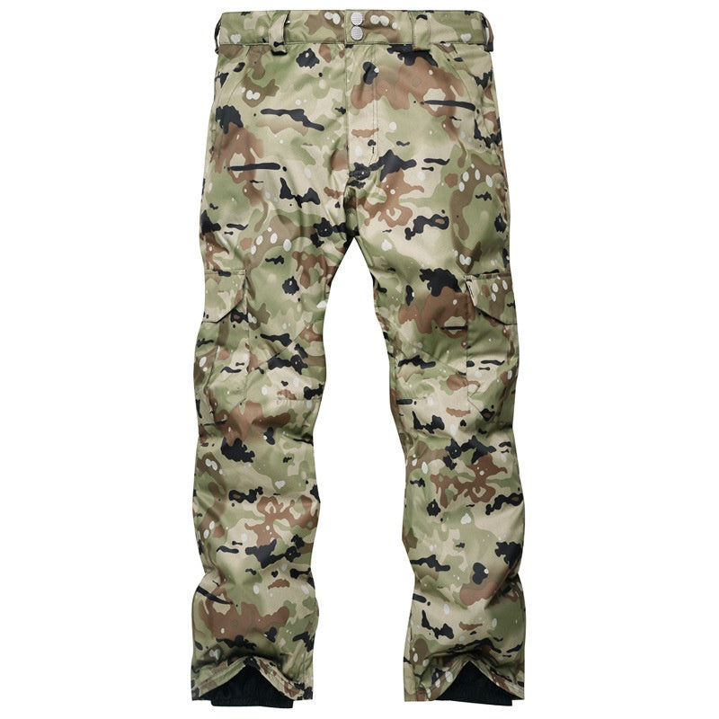 Men’s Insulated Ski Pants – Breathable Loose-Fit Winter Trousers