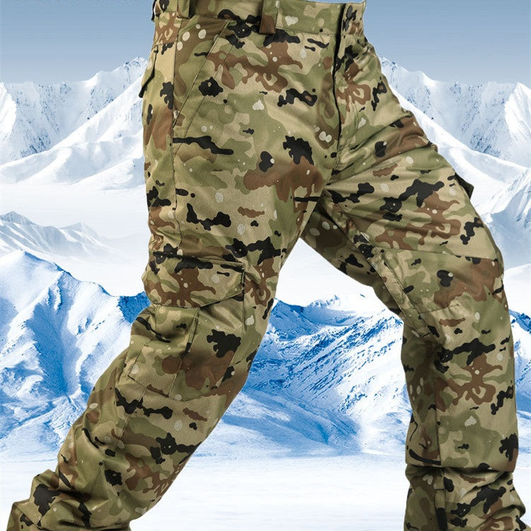Men’s Insulated Ski Pants – Breathable Loose-Fit Winter Trousers