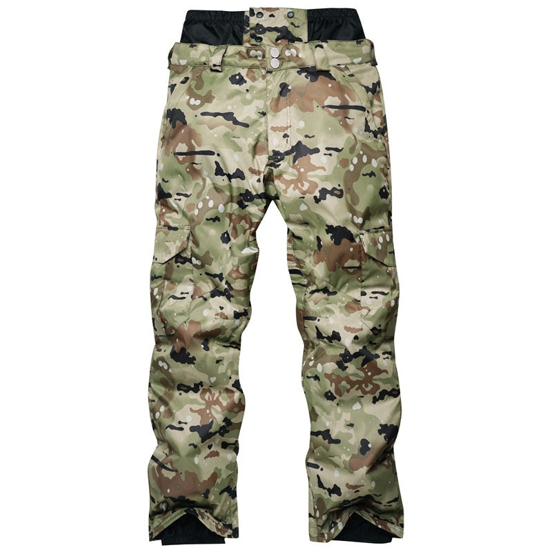 Men’s Insulated Ski Pants – Breathable Loose-Fit Winter Trousers