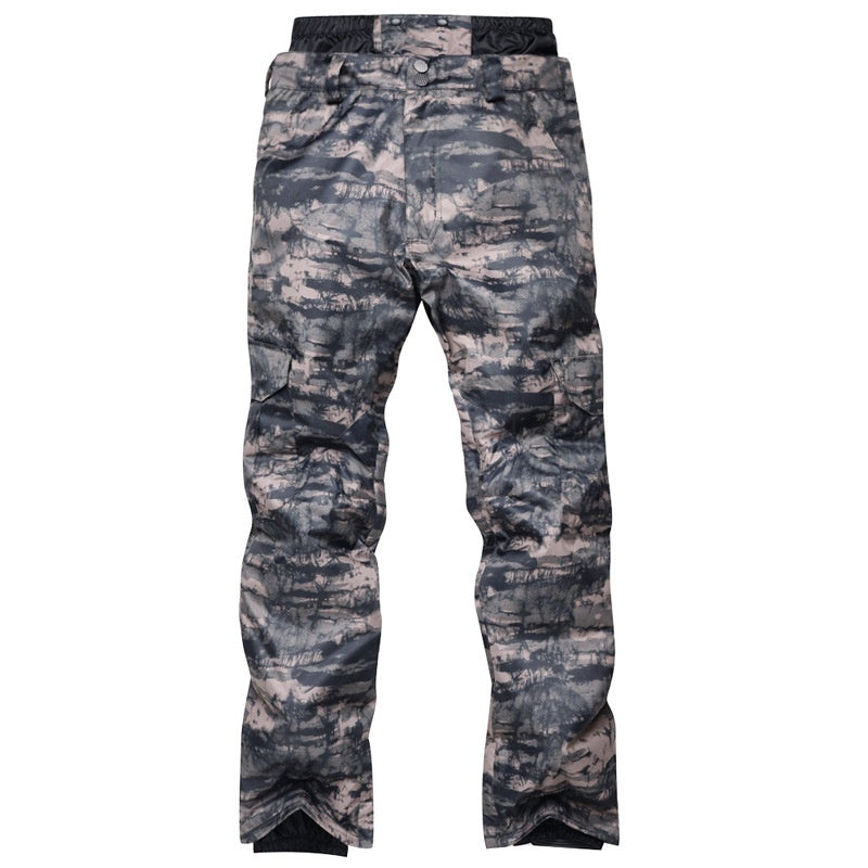 Men’s Insulated Ski Pants – Breathable Loose-Fit Winter Trousers