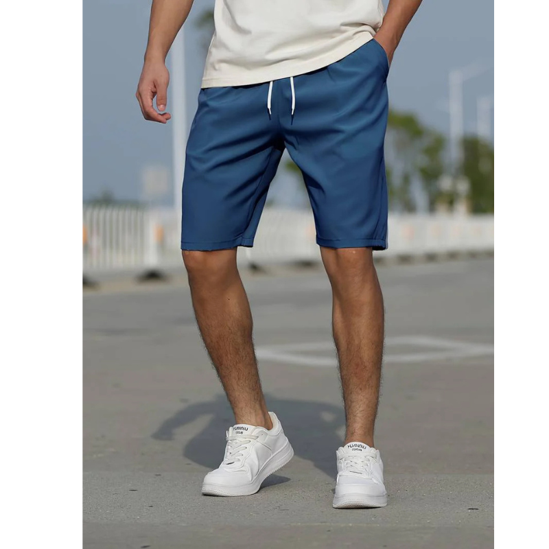 Men's Lightweight Drawstring Shorts – Low-Rise Summer Fit, S–3XL