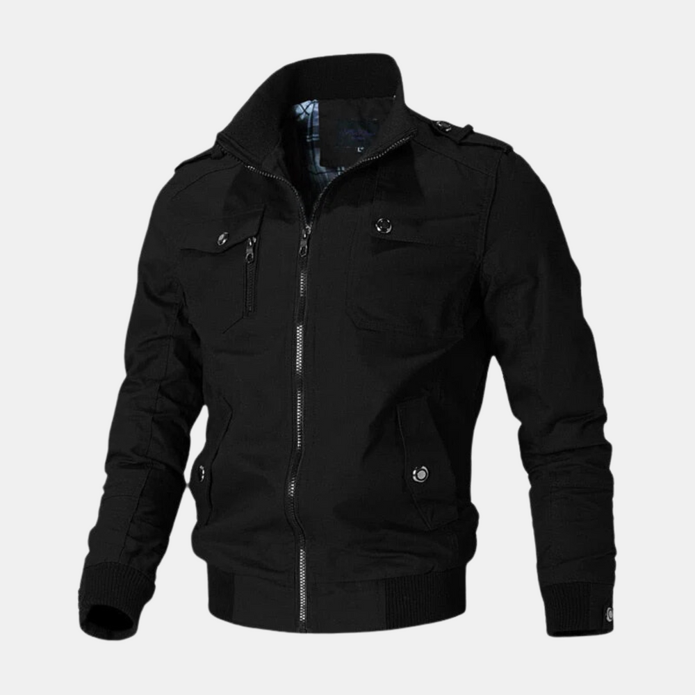 Men's Lightweight Slim-Fit Bomber Jacket for Spring and Autumn