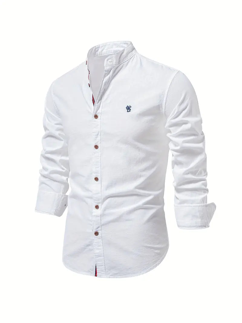 Men's Lightweight Spring Shirt – Regular Fit and Long Sleeves