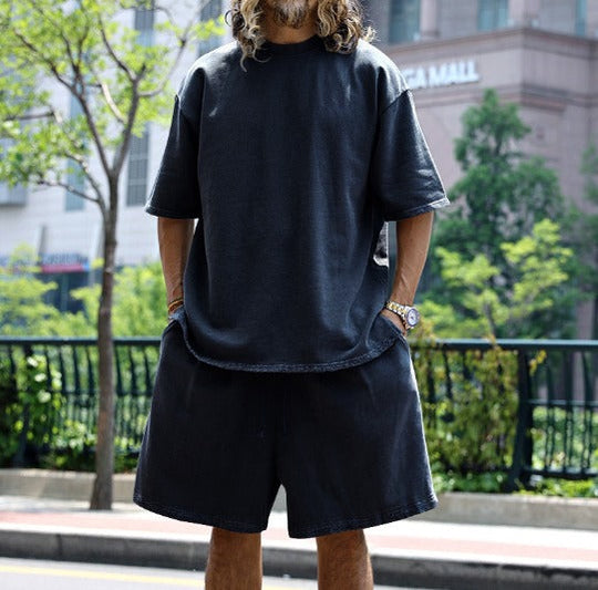 Men’s Lightweight Summer Two-Piece Set – Relaxed Modern Casual Outfit