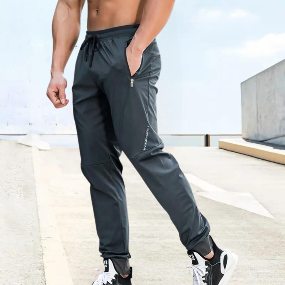 Men’s Lightweight Training Pants – Stretch Breathable Quick-Dry Activewear