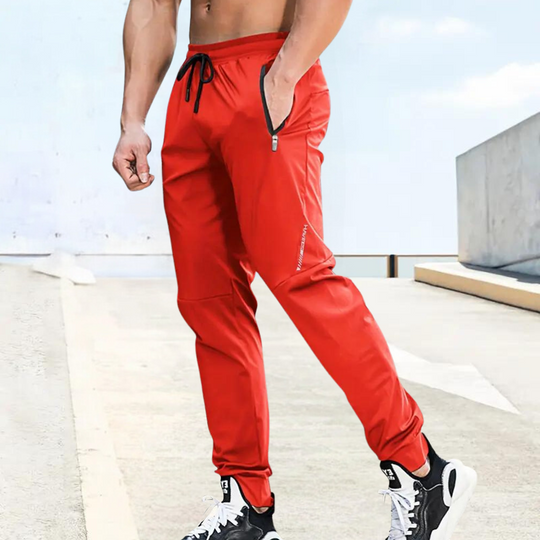 Men’s Lightweight Training Pants – Stretch Breathable Quick-Dry Activewear