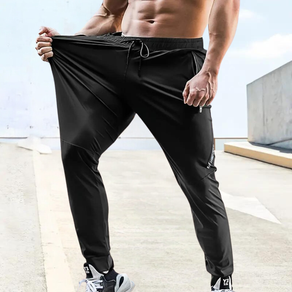 Men’s Lightweight Training Pants – Stretch Breathable Quick-Dry Activewear