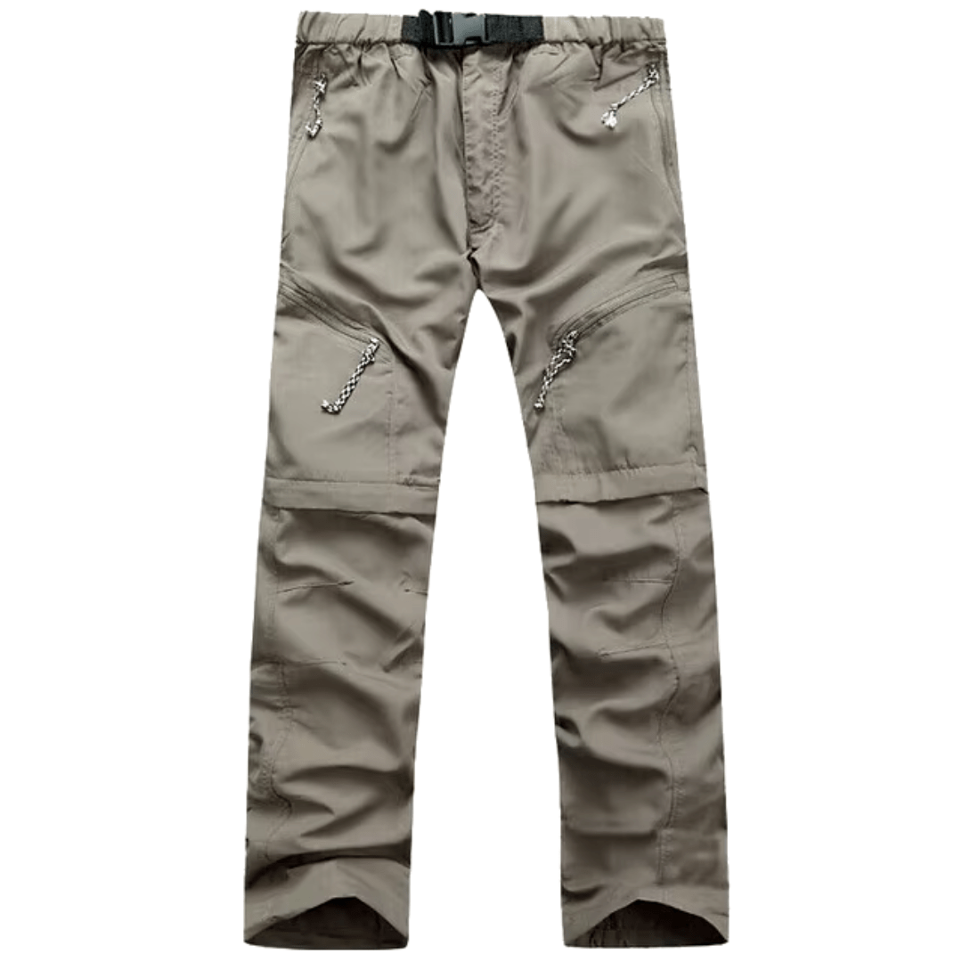 Men’s Quick-Dry Convertible Hiking Pants – Breathable Zip-Off Trousers