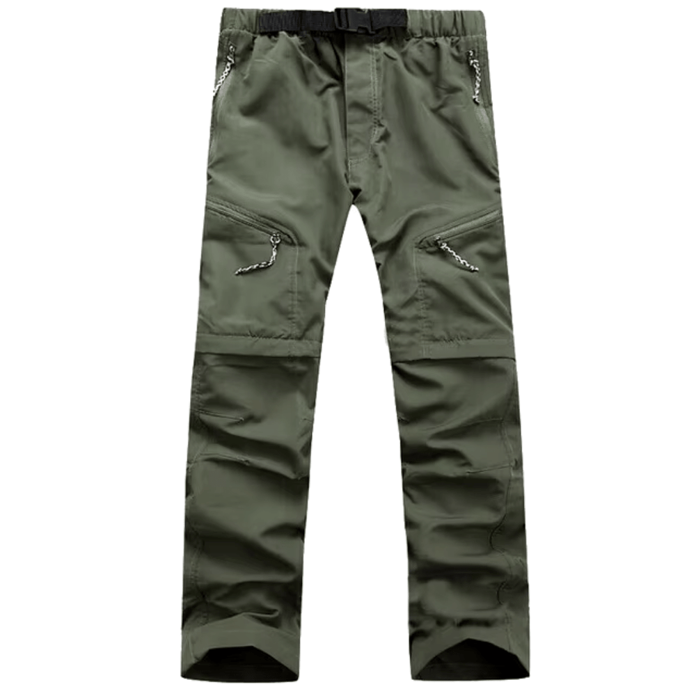 Men’s Quick-Dry Convertible Hiking Pants – Breathable Zip-Off Trousers