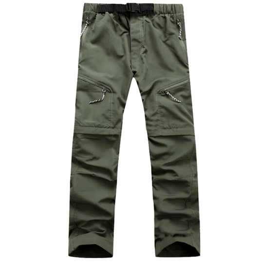 Men’s Quick-Dry Convertible Hiking Pants – Breathable Zip-Off Trousers