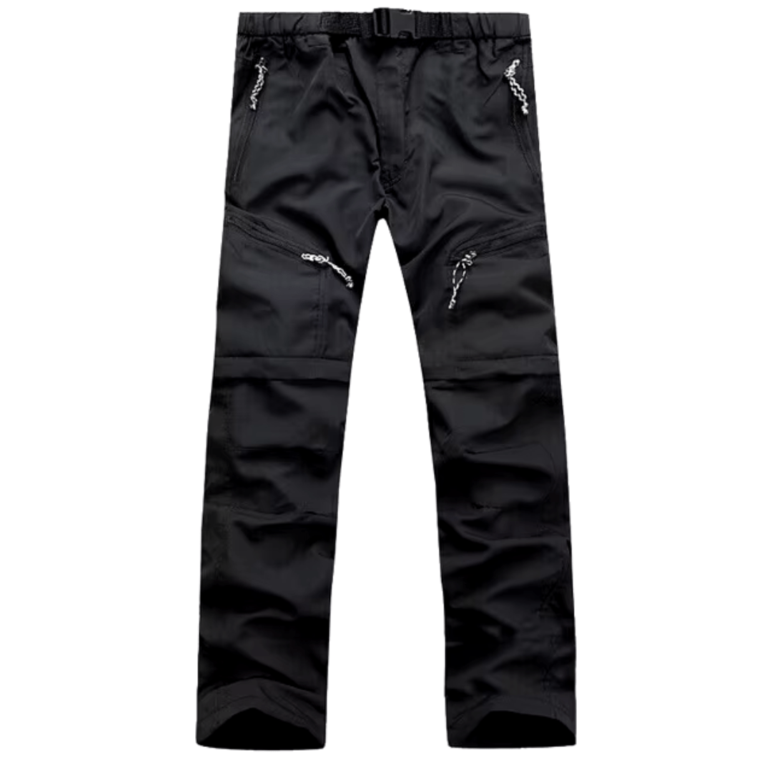 Men’s Quick-Dry Convertible Hiking Pants – Breathable Zip-Off Trousers