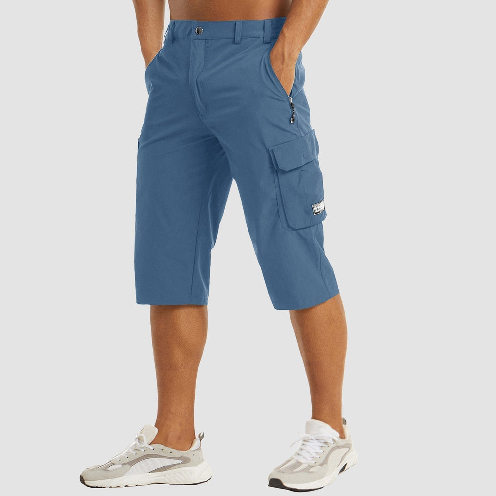 Men's Stretch Cargo Hiking Shorts – Quick-Dry Multi-Pocket Outdoor Style