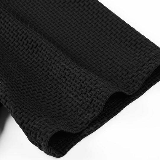 Men’s Stretch Knit Polo Shirt – Ultra-Soft Honeycomb Short-Sleeve Top
