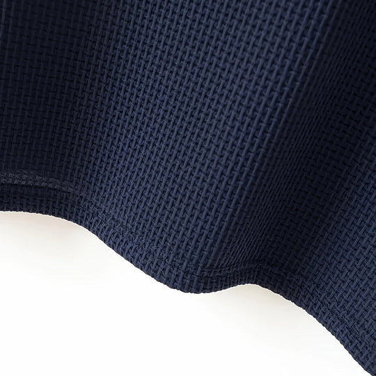 Men’s Stretch Knit Polo Shirt – Ultra-Soft Honeycomb Short-Sleeve Top