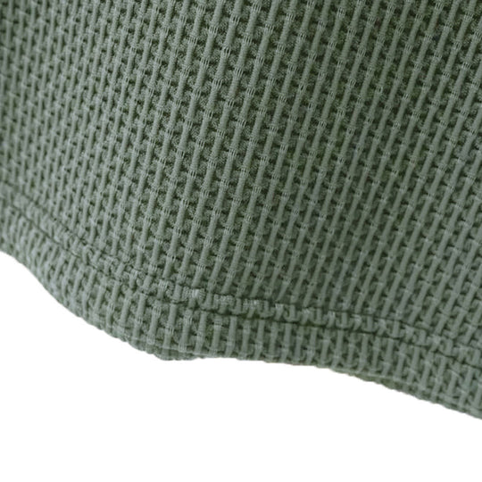 Men’s Stretch Knit Polo Shirt – Ultra-Soft Honeycomb Short-Sleeve Top