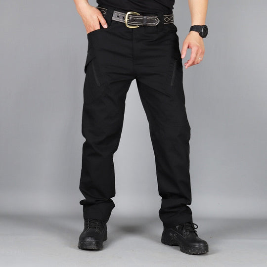 Men’s Stretch Tactical Cargo Pants – Water-Repellent with 7 Pockets