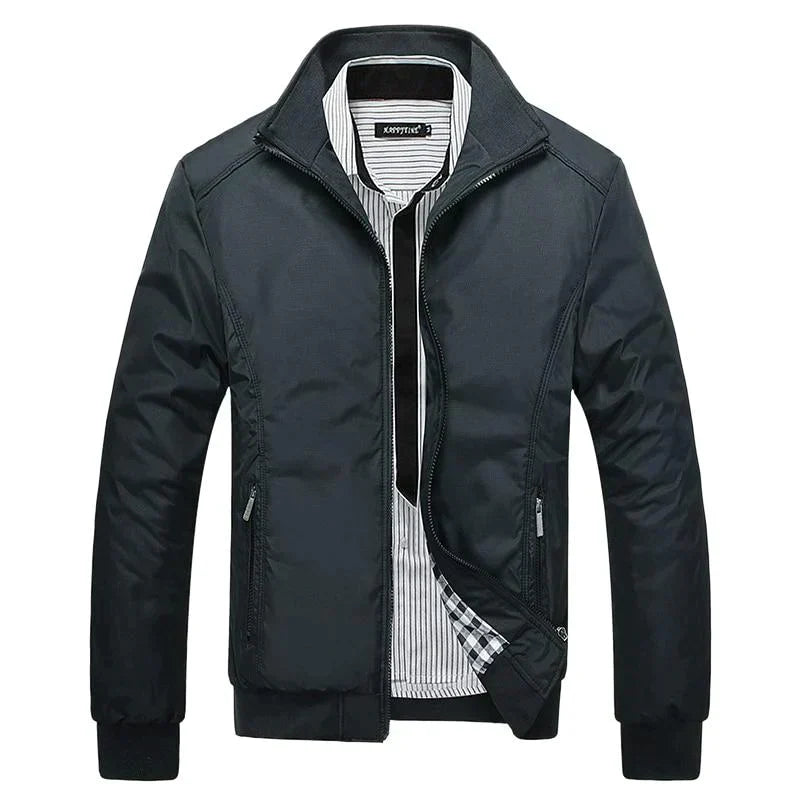 Men's Water-Repellent Windbreaker – Breathable Regular-Fit Jacket