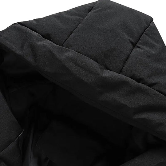 Men’s Waterproof Hooded Puffer Jacket – Breathable Insulated Winter Coat