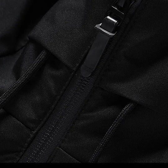 Men’s Waterproof Hooded Puffer Jacket – Breathable Insulated Winter Coat