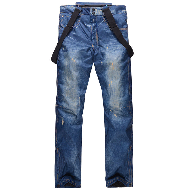 Men’s Waterproof Ski Pants – Breathable Insulated Snow Trousers