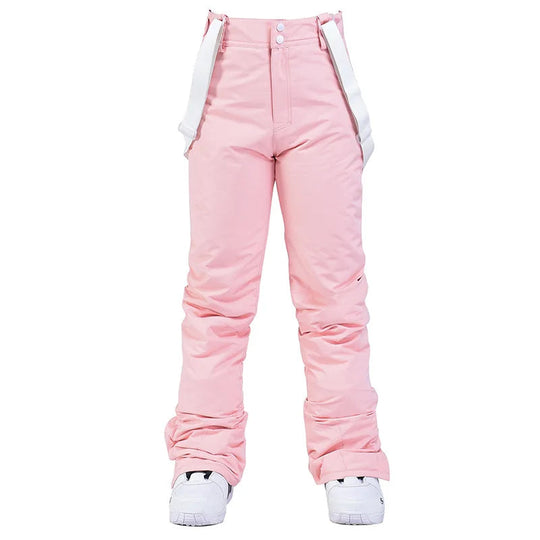 Men’s Waterproof Snowboard Bib Pants – Insulated Ski Trousers with Braces