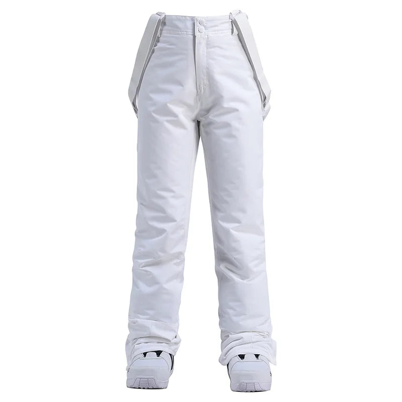 Men’s Waterproof Snowboard Bib Pants – Insulated Ski Trousers with Braces