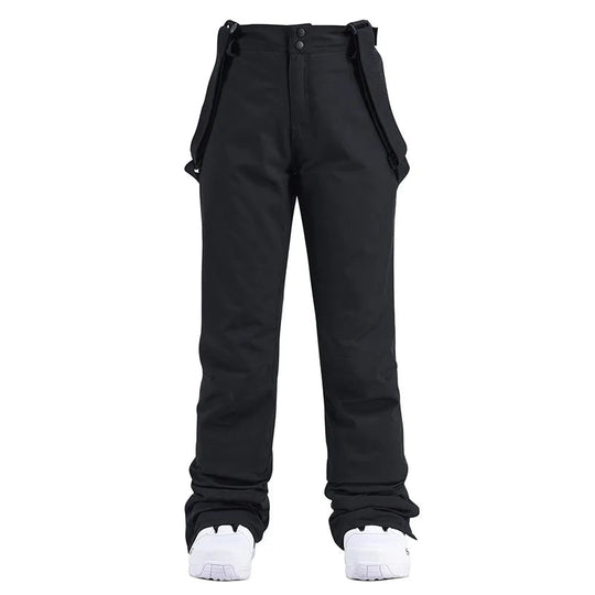 Men’s Waterproof Snowboard Bib Pants – Insulated Ski Trousers with Braces