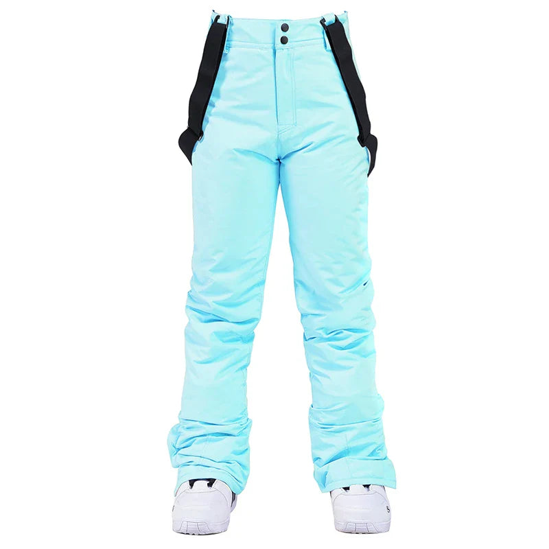 Men’s Waterproof Snowboard Bib Pants – Insulated Ski Trousers with Braces