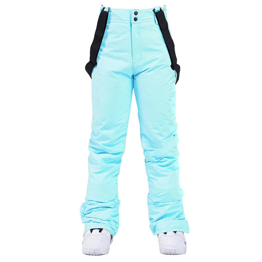 Men’s Waterproof Snowboard Bib Pants – Insulated Ski Trousers with Braces