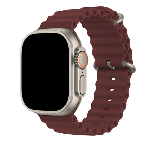 Wine Red Ocean Band for Apple Watch