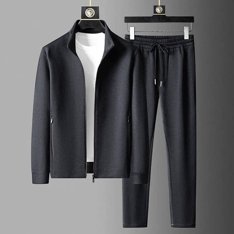 Premium Men's Tracksuit – Full-Zip Jacket and Drawstring Trousers