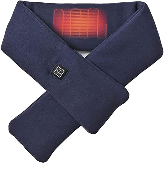 Rechargeable USB Heated Neck Warmer – Adjustable Heat Unisex Scarf