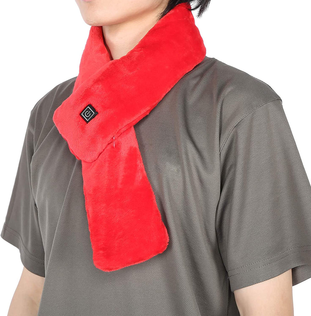 Rechargeable USB Heated Neck Warmer – Adjustable Heat Unisex Scarf