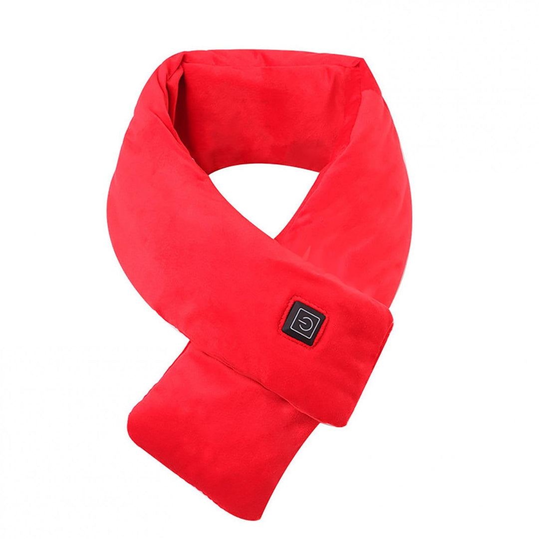 Rechargeable USB Heated Neck Warmer – Adjustable Heat Unisex Scarf