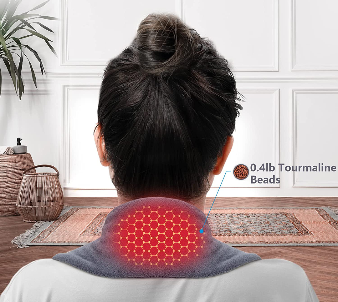 Rechargeable USB Heated Neck Warmer – Adjustable Heat Unisex Scarf