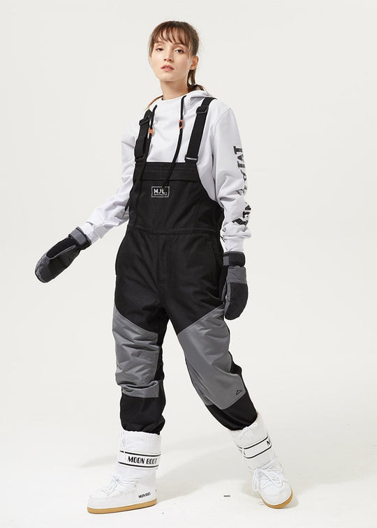 Unisex Abrasion-Resistant Ski Pants – Insulated Adjustable Snow Trousers