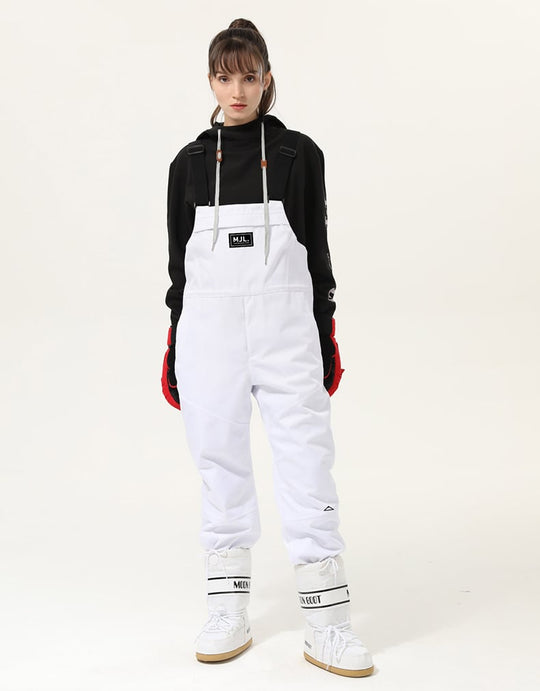 Unisex Abrasion-Resistant Ski Pants – Insulated Adjustable Snow Trousers