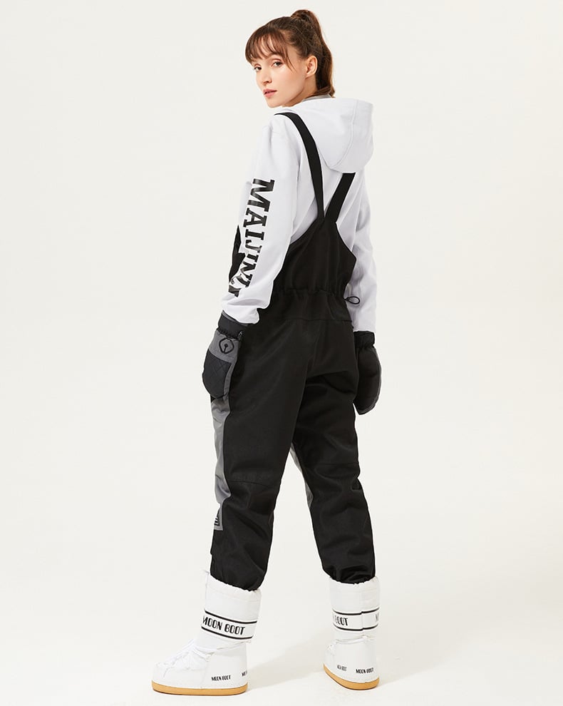 Unisex Abrasion-Resistant Ski Pants – Insulated Adjustable Snow Trousers