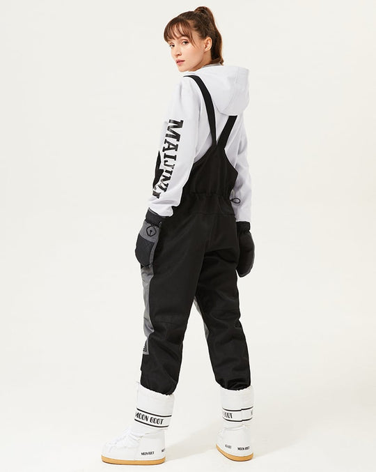 Unisex Abrasion-Resistant Ski Pants – Insulated Adjustable Snow Trousers